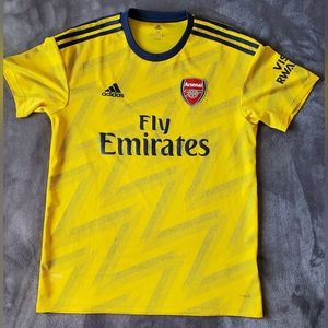 Adidas Arsenal Away Soccer Jersey Size M Yellow